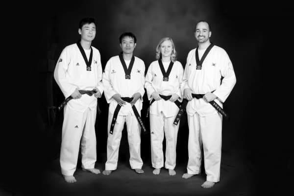 Taekwondo Master Yun, Azel, Valerie and Griffin