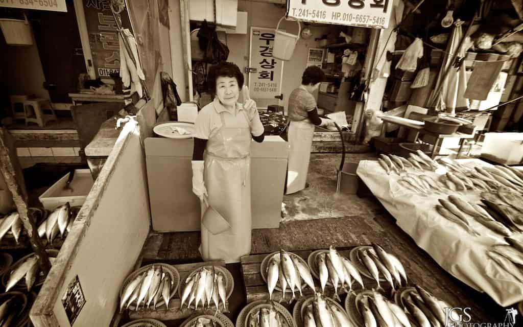 Travel Photo Of The Week: Ajjuma At The Fish Market – Busan, South Korea