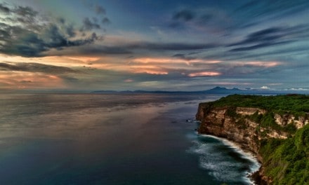 Travel Photo Of The Week: Uluwatu Cliffs At Sunset – Uluwatu Temple – Bali, Indonesia