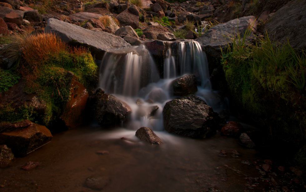 Travel Photo Of The Week: Waterfall On The Tongariro Crossing – National Park, New Zealand